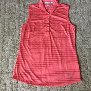 Puma Polo Sleeveless Top Size M